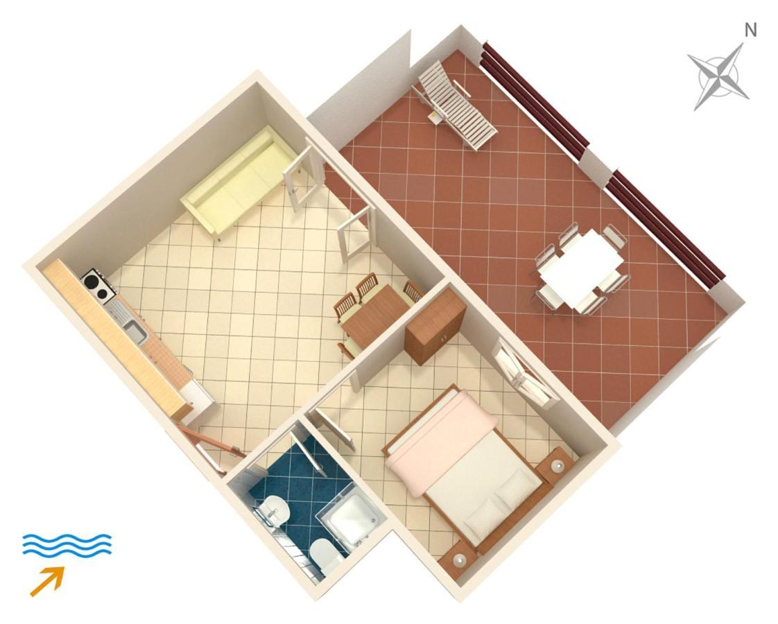 Apartment Tri Zala 174B Zrnovo Екстериор снимка